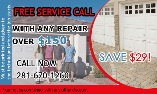 Garage Door Repair Cinco Ranch Coupon - Download Now!