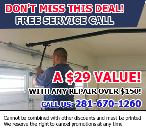 Garage Door Repair Cinco Ranch Coupon - Download Now!